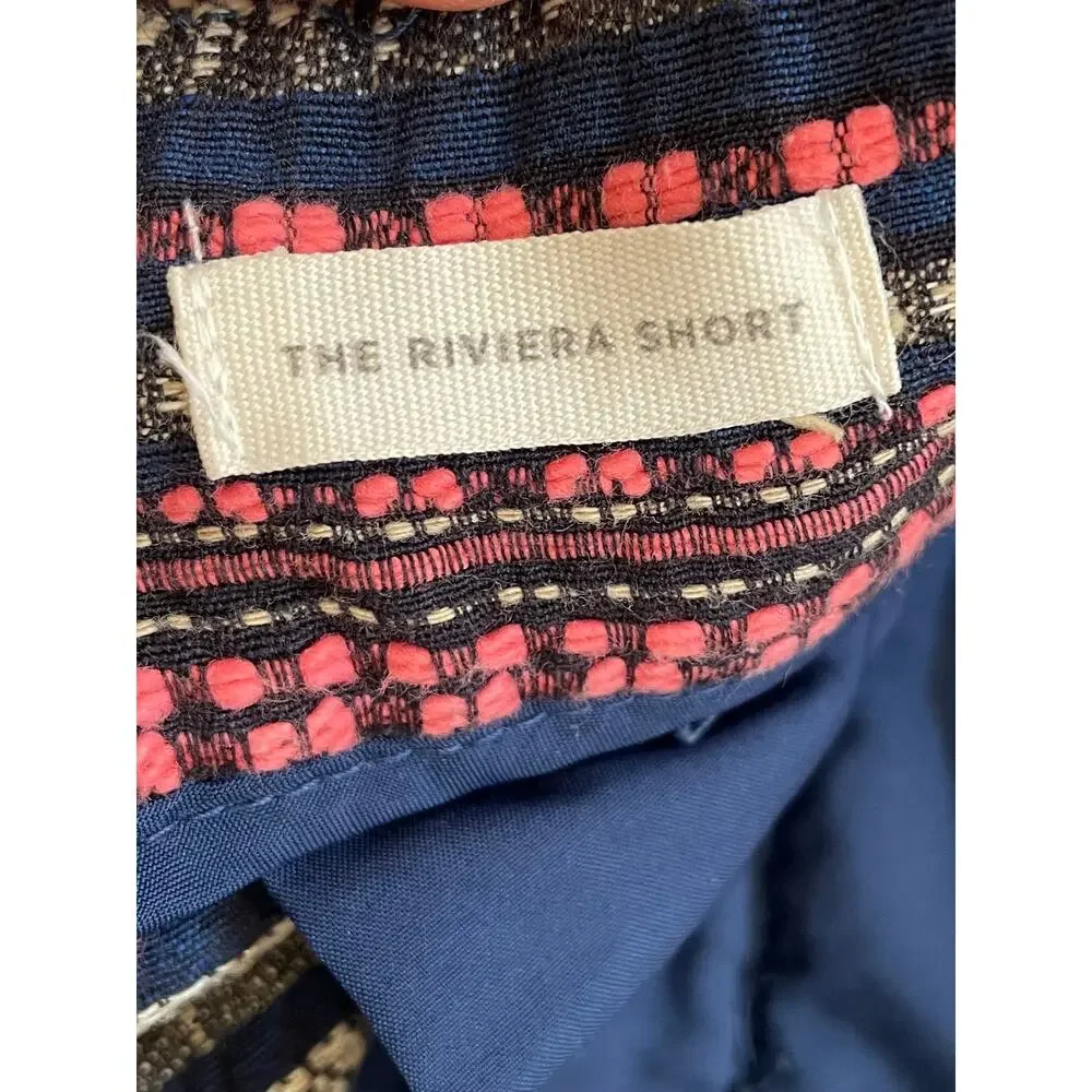 Ann Taylor LOFT Riviera Short, Textured Allover Print, Size OO, XS